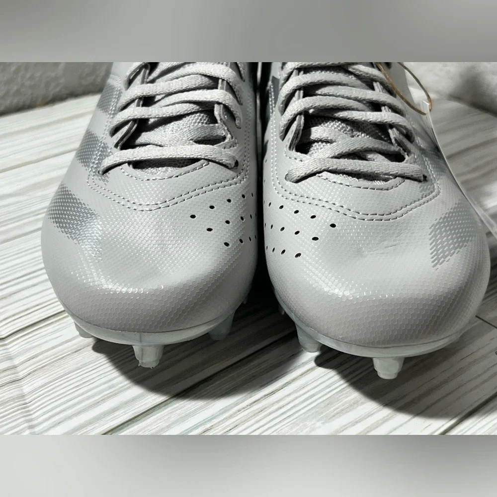 Adidas Adizero Impact.2‎ Men’s Football molded Cleats IF2526  Size 5 Silver grey